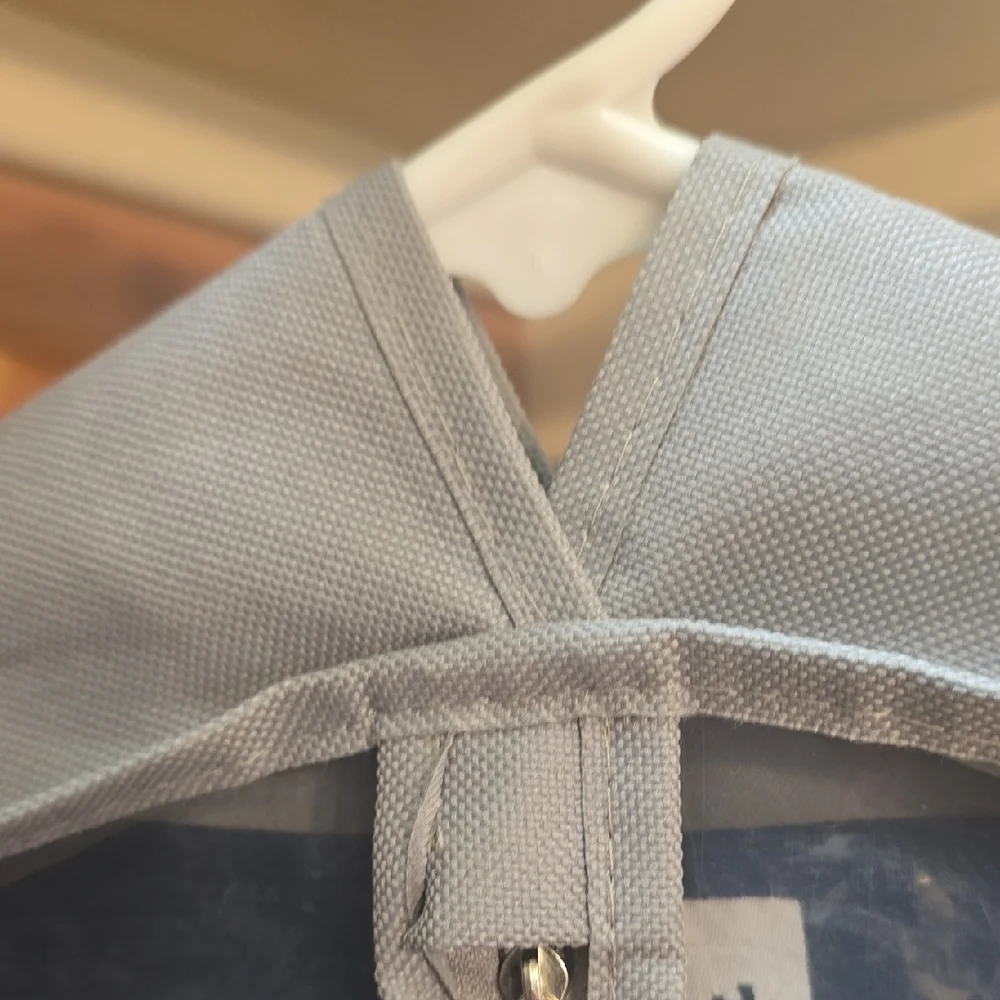 4 Gray Fabric Material Garment Bags